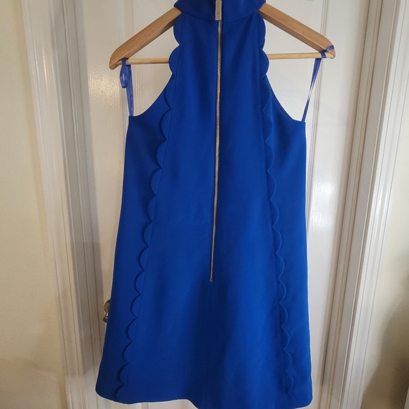 Ted Baker London Blue Sleeveless Mini Dress Size 0 - Picture 6 of 9